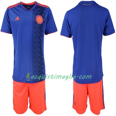 Divisa di Calcio Colombia Bambino Trasferta Mondiali 2018